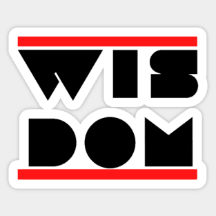 Wisdom Sticker